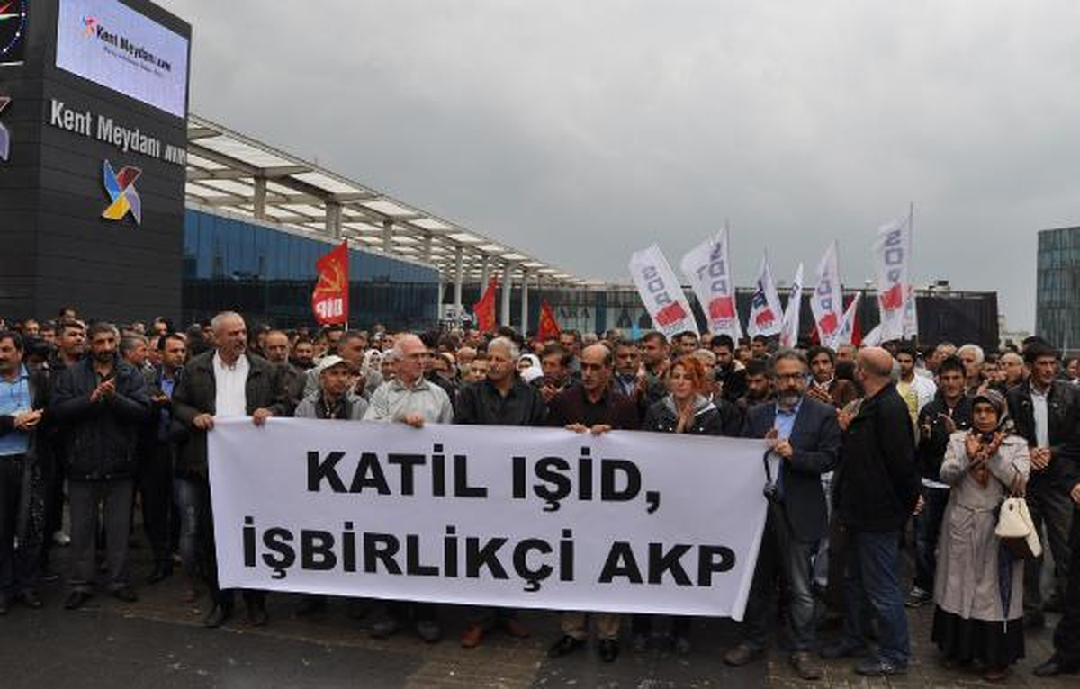 Bursa\'da IŞİD Protestosu