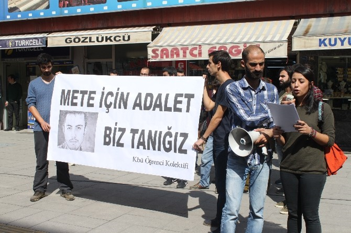 Karabük Öğrenci Kolektiflerinden Metehan\'a Destek Eylemi