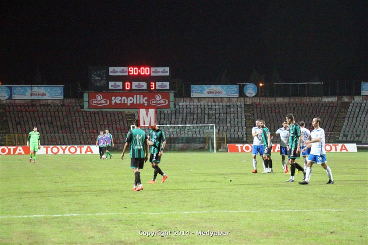 Sakaryaspor-Ankara Demirspor: 0-3