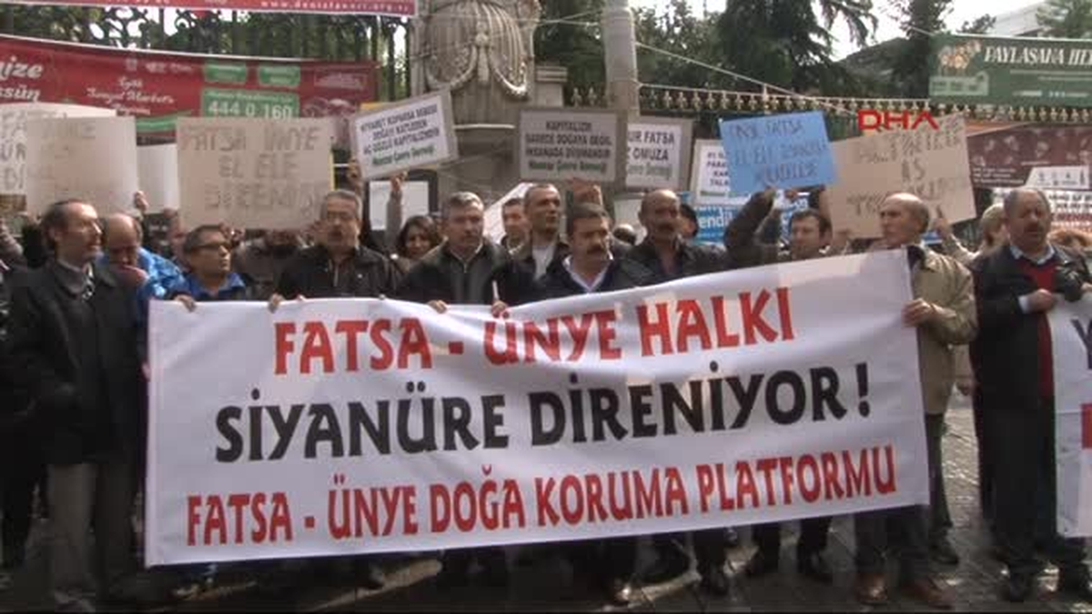 Siyanürlü Altın Arama Protestosu