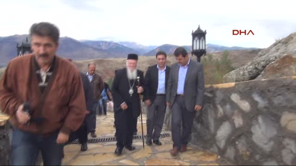 Trabzon Patrik Bartholomeos Giresun?daki Meryemana Manastırı\'nı Ziyaret Etti