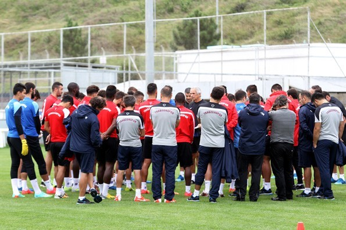 Trabzonspor, Legia Warszawa Maçı Hazırlıklarına Başladı