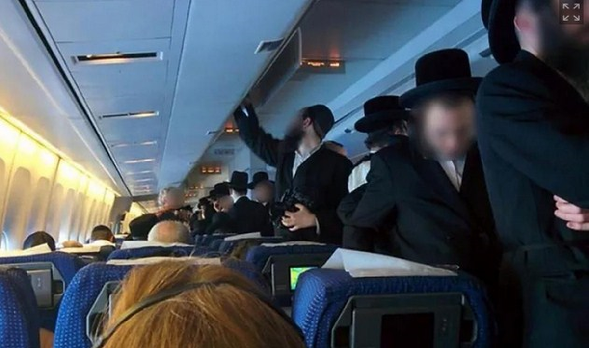 Uçakta 'Kadın Yanına Oturmam' Kaosu