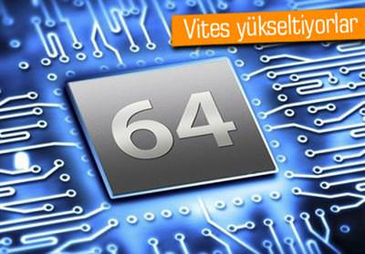 Android Telefon Üreticileri 64 Biti Ana Teknoloji Yapacak