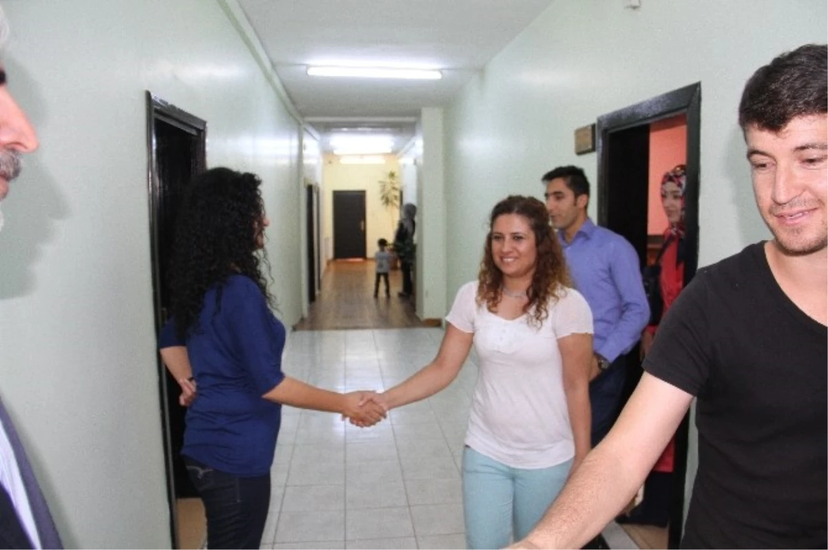 Bismil\'e Yeni Atanan Öğretmenler Belediyeyi Ziyaret Etti