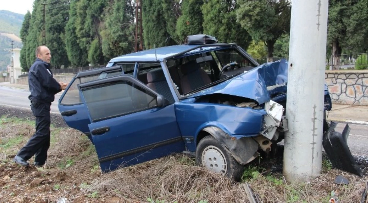Çan\'da Trafik Kazası: 2 Yaralı