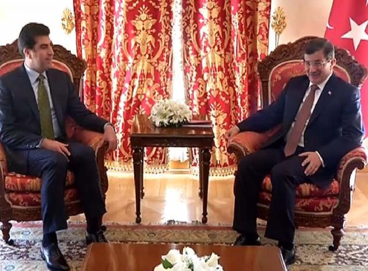 Davutoğlu Barzani ile Görüştü