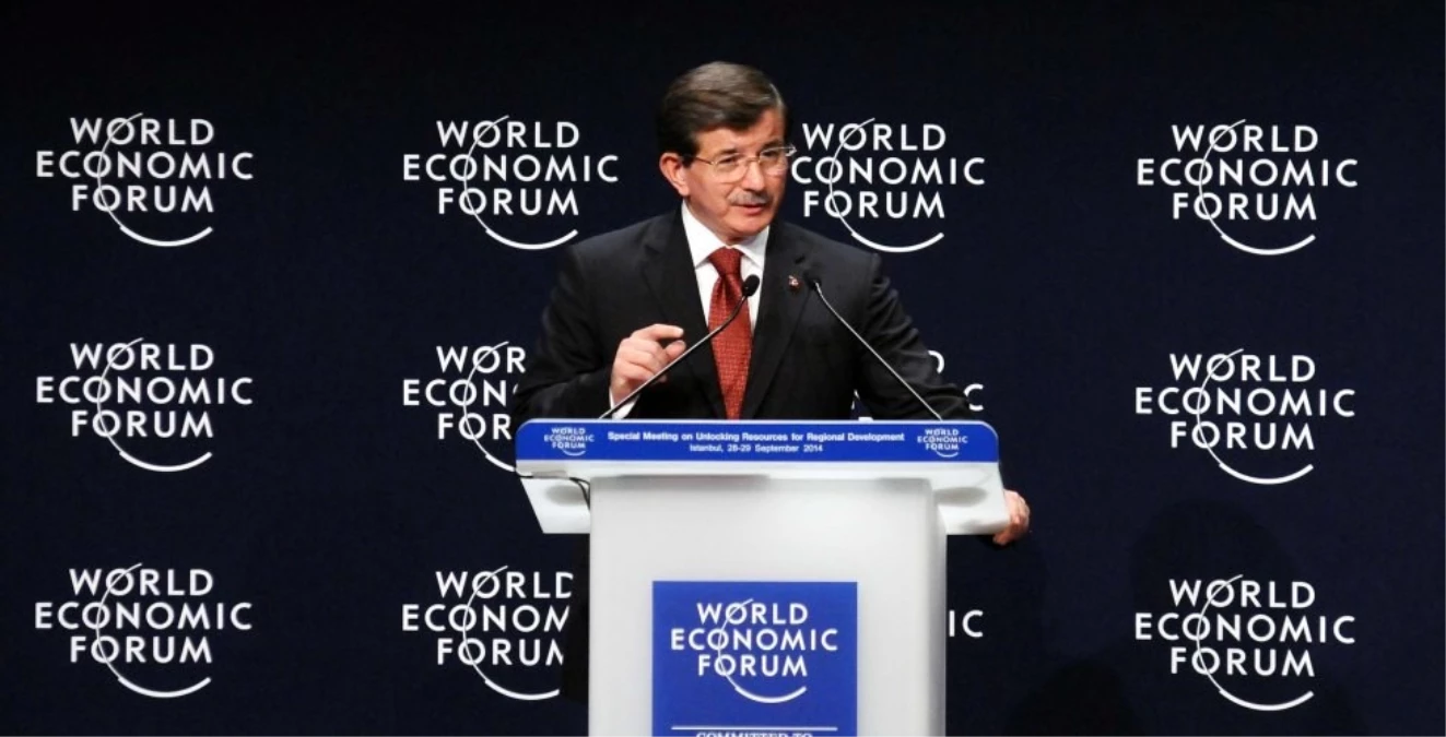 Davutoğlu, Dünya Ekonomik Forumu\'nda Konuştu