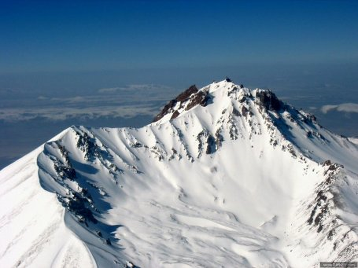 Erciyes\'te 10 Santimetrelik Kar