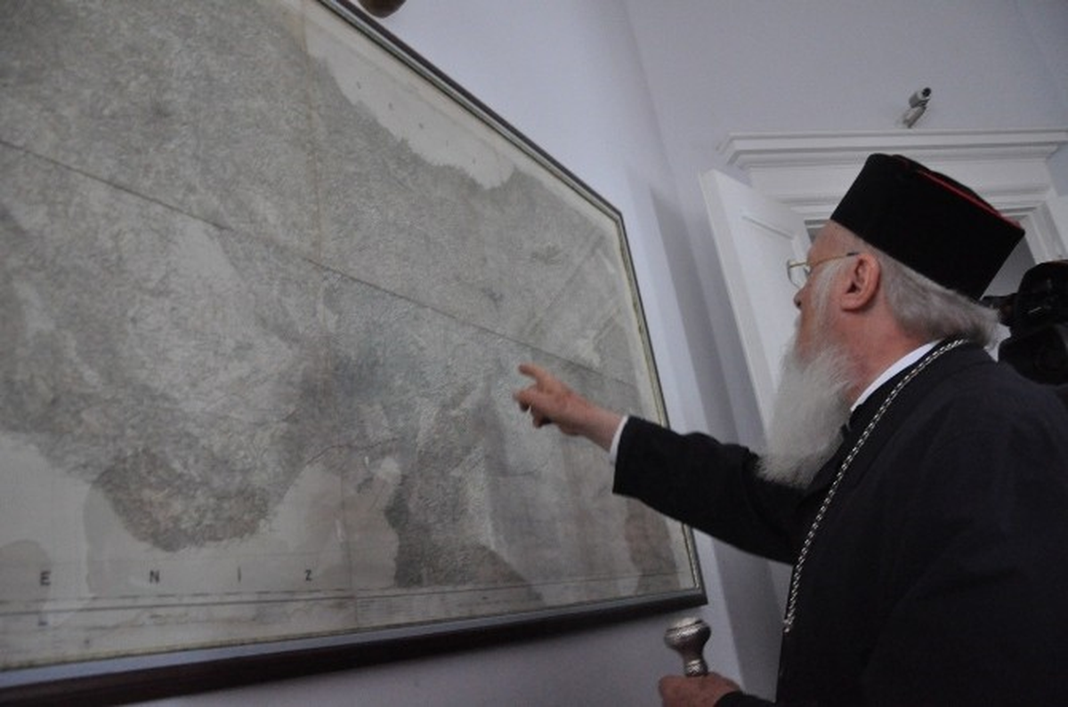 Fener Rum Patriği Bartholomeos Doğu Karadeniz\'deki Gezisini Sürdürüyor