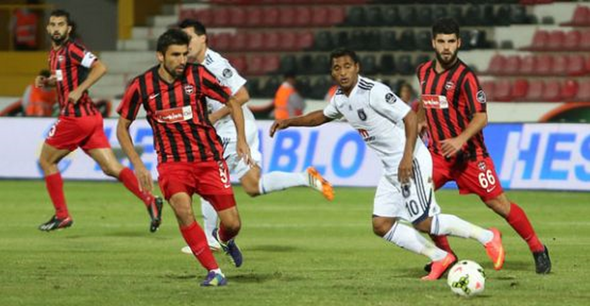 Gaziantepspor-İstanbul Başakşehir Maçı Golsüz Bitti