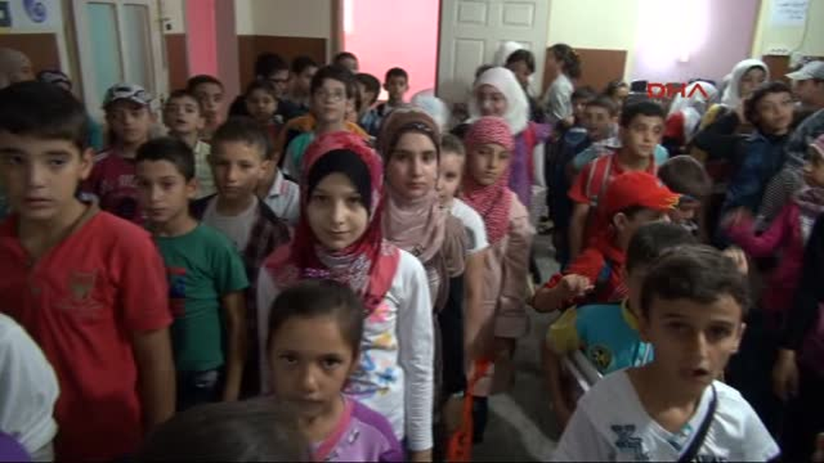 Hatay Suriyeli Çocuklar İçin Reyhanlı\'da Okul Açıldı