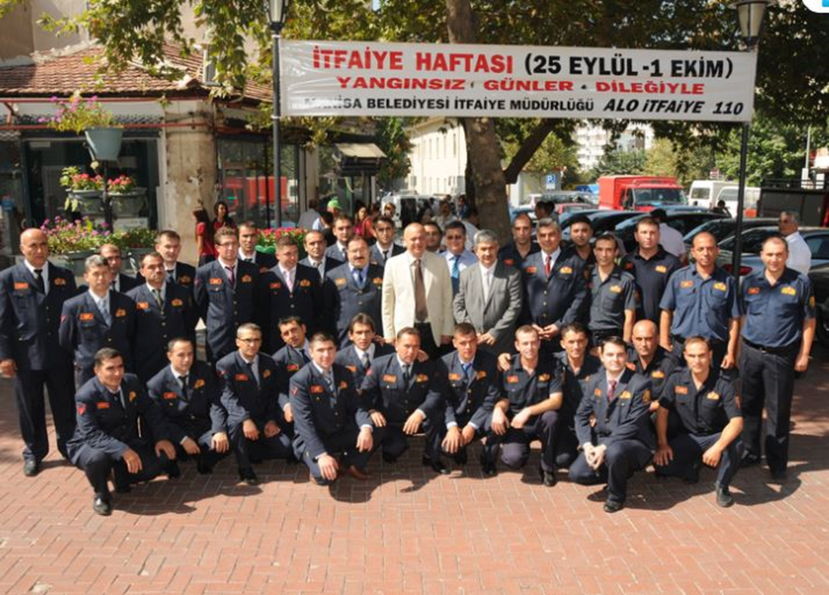 Turgutlu Belediye Başkanı Şirin\'den, İtfaiyeye Ziyaret