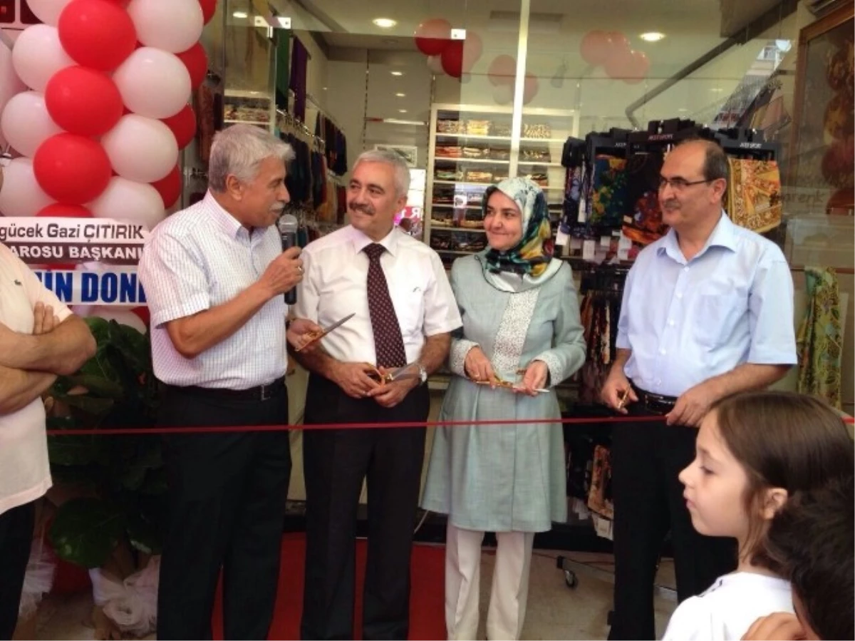 Nuray Eşarp ve Şal, Toros Mahallesi\'nde Hizmete Açıldı