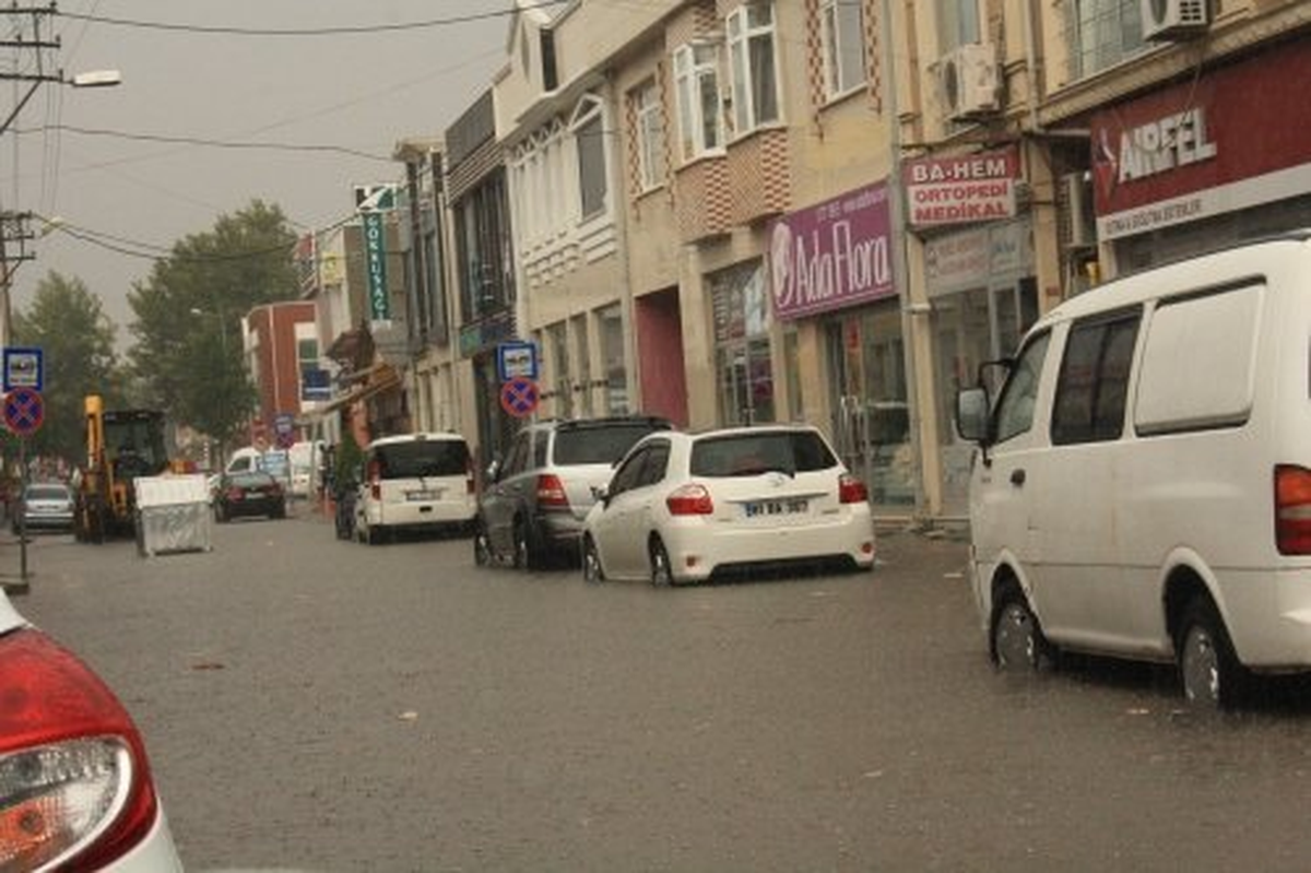 Sakarya\'da Şiddetli Yağış