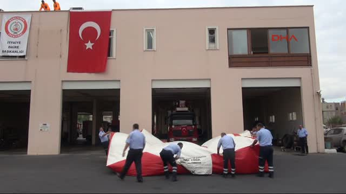 Şanlıurfa\'da Yangın Söndürme ve Kurtarma Tatbikatı