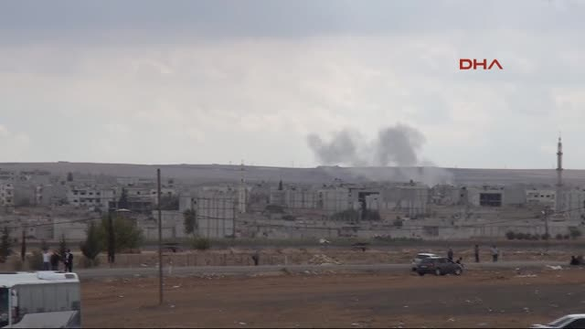 Şanlıurfa Kobani\'den Dumanlar Yükseliyor