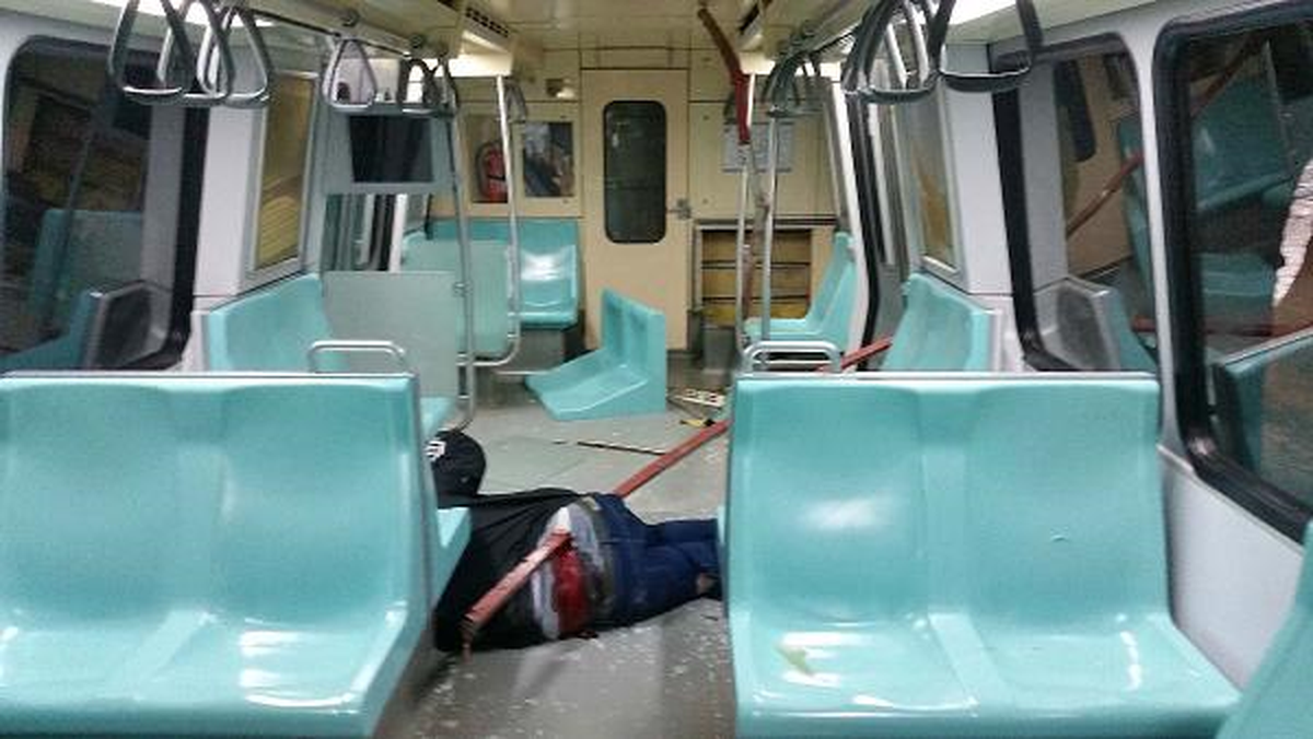 Seyrantepe Metroda İnanılmaz Kaza (1)