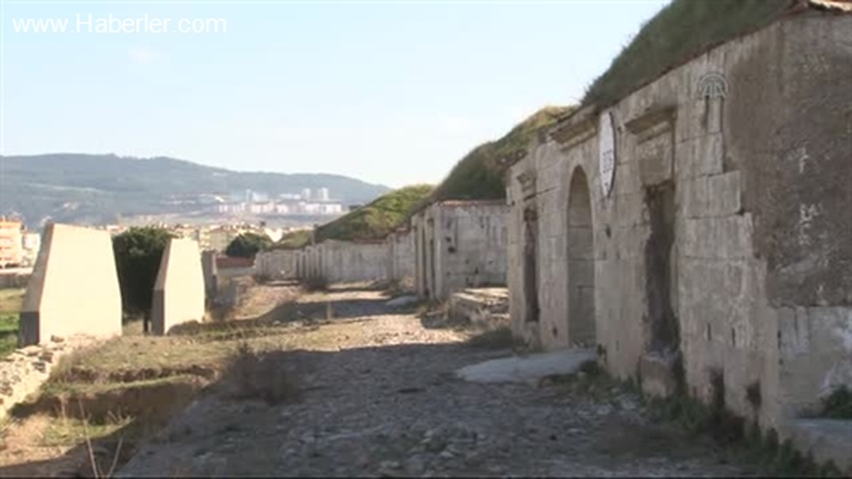Tarihi Hamidiye Tabyası\'ndaki Restorasyon Çalışmaları