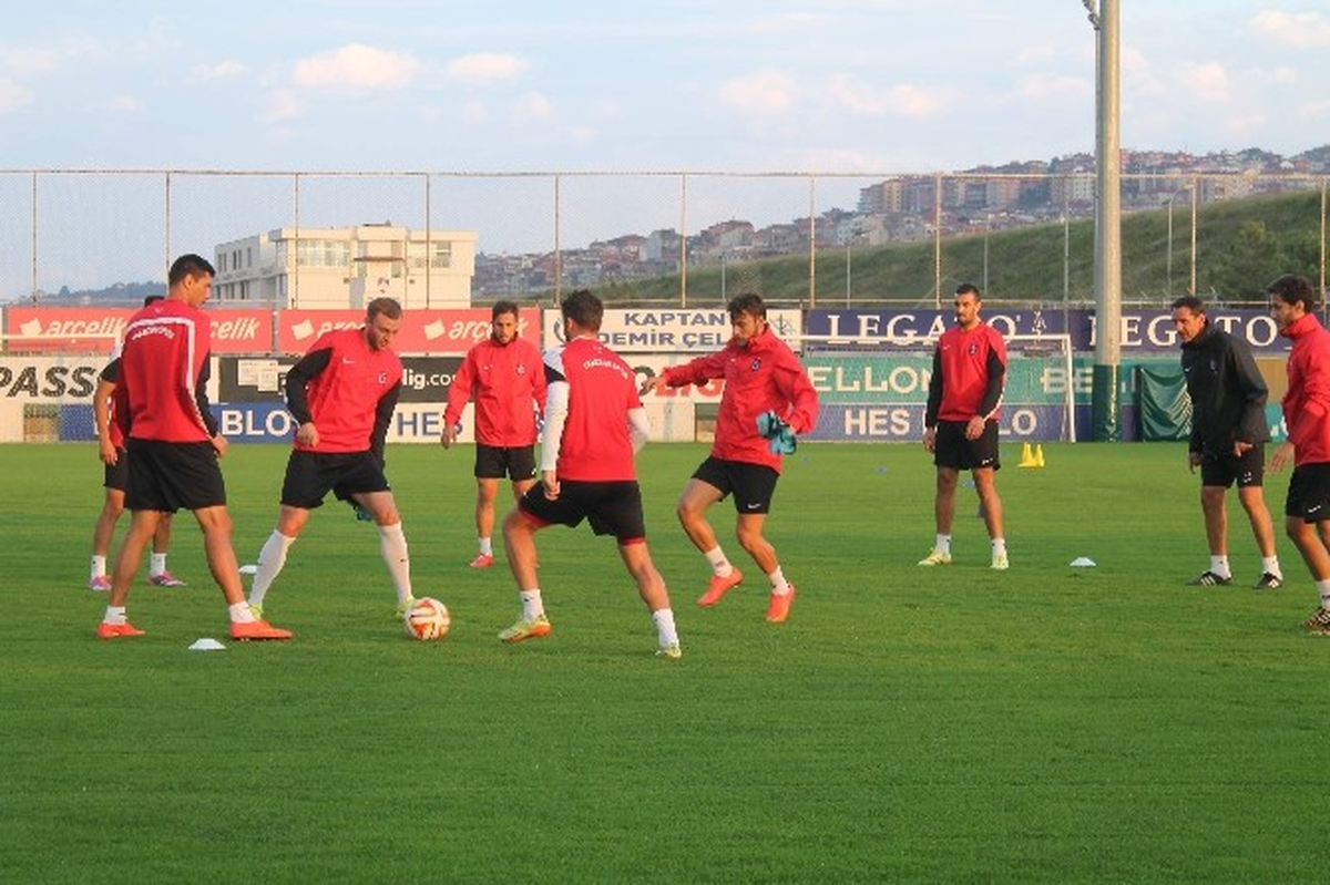 Trabzonspor, Legıa Varşova Maçına Hazırlanıyor