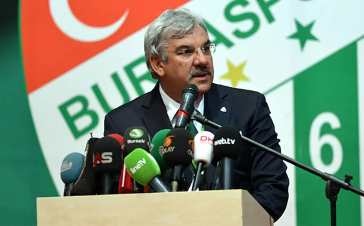 Başkan Bölükbaşı Bursaspor\'un Borcunu Açıkladı