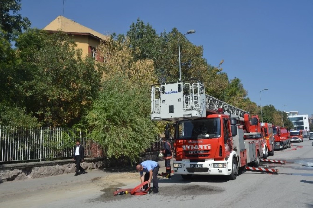 Başkentte Yetiştirme Yurdunda Yangın Paniği