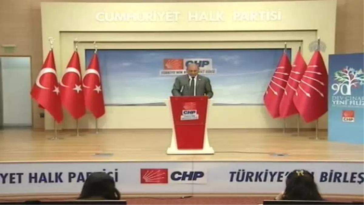 CHP Myk Toplantısı - Gürsel Tekin