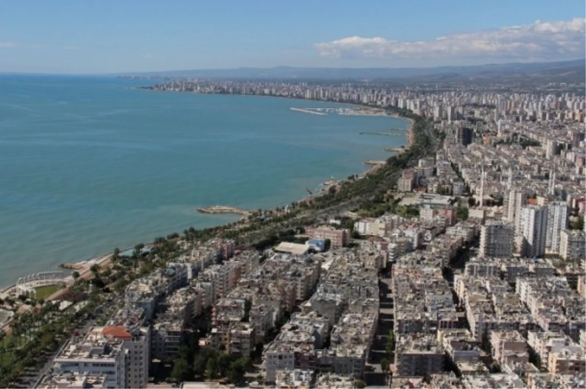 Doğu Akdeniz\'in İncisi Mersin Havadan Görüntülendi
