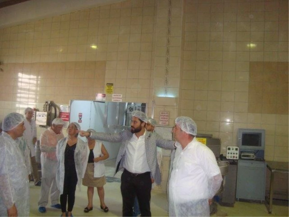Ekdağ A.Ş. Yönetimi Halk Ekmek Fabrikasını Gezdi