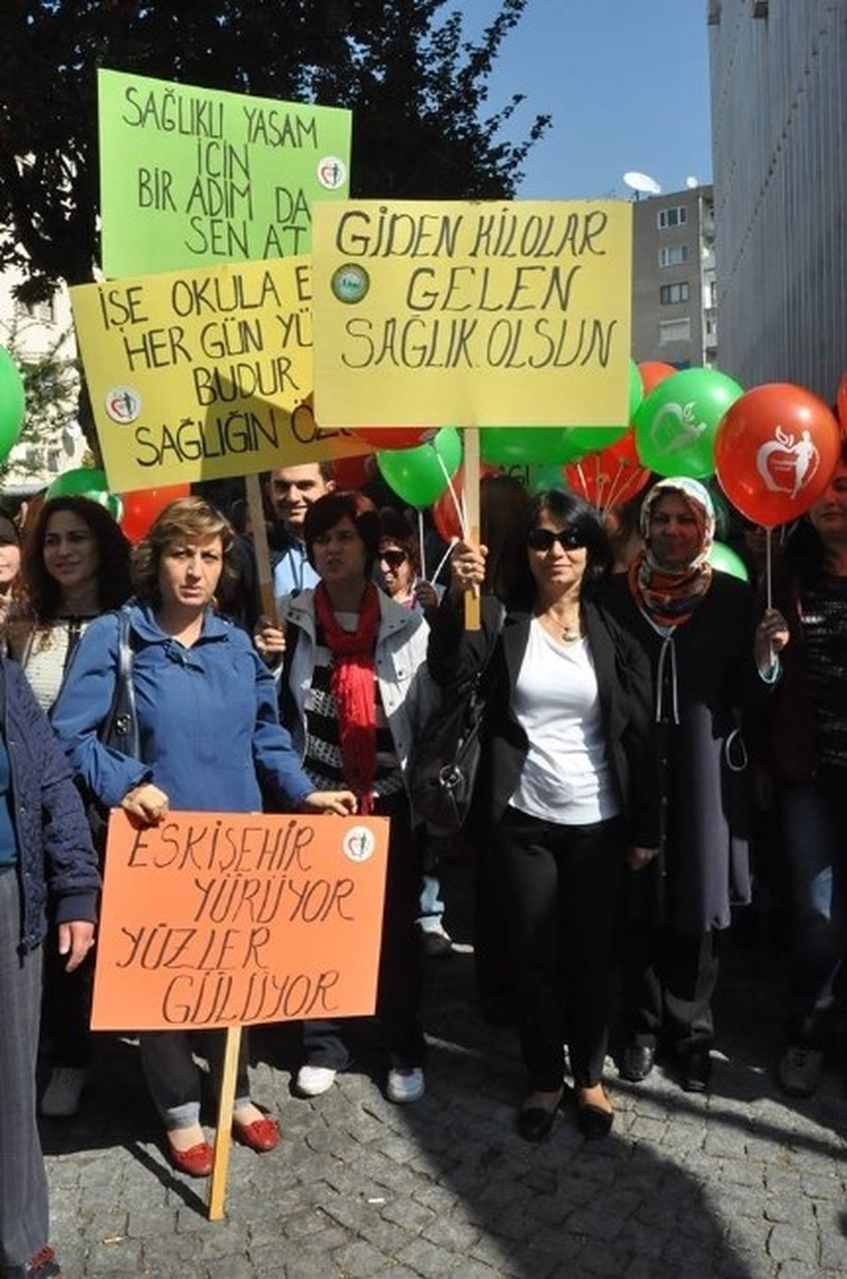 Eskişehir\'de "Sağlıklı Yaşam" Yürüyüşü