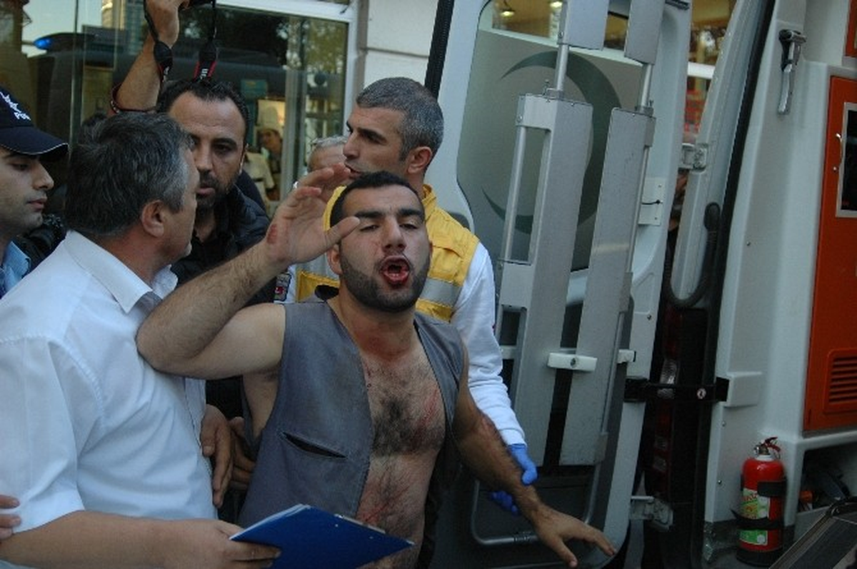 Fırtınayla İskelesi Devrilen İnşaatta İntihara Teşebbüs