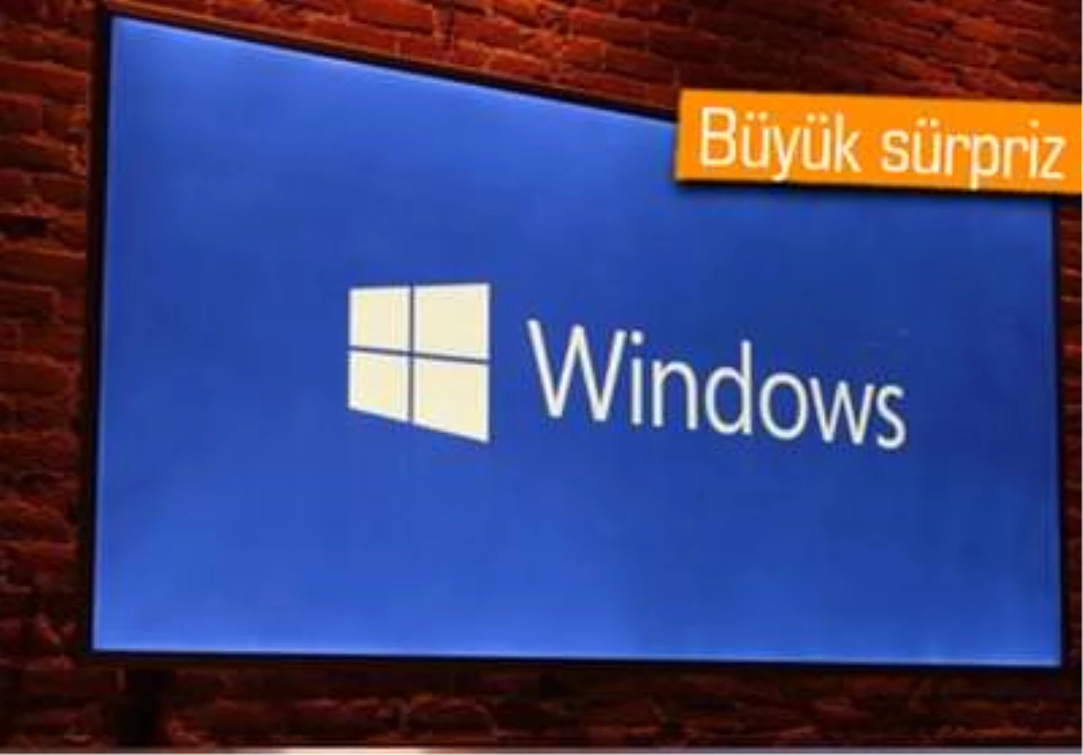 Microsoft, Windows 10\'u Açıkladı!