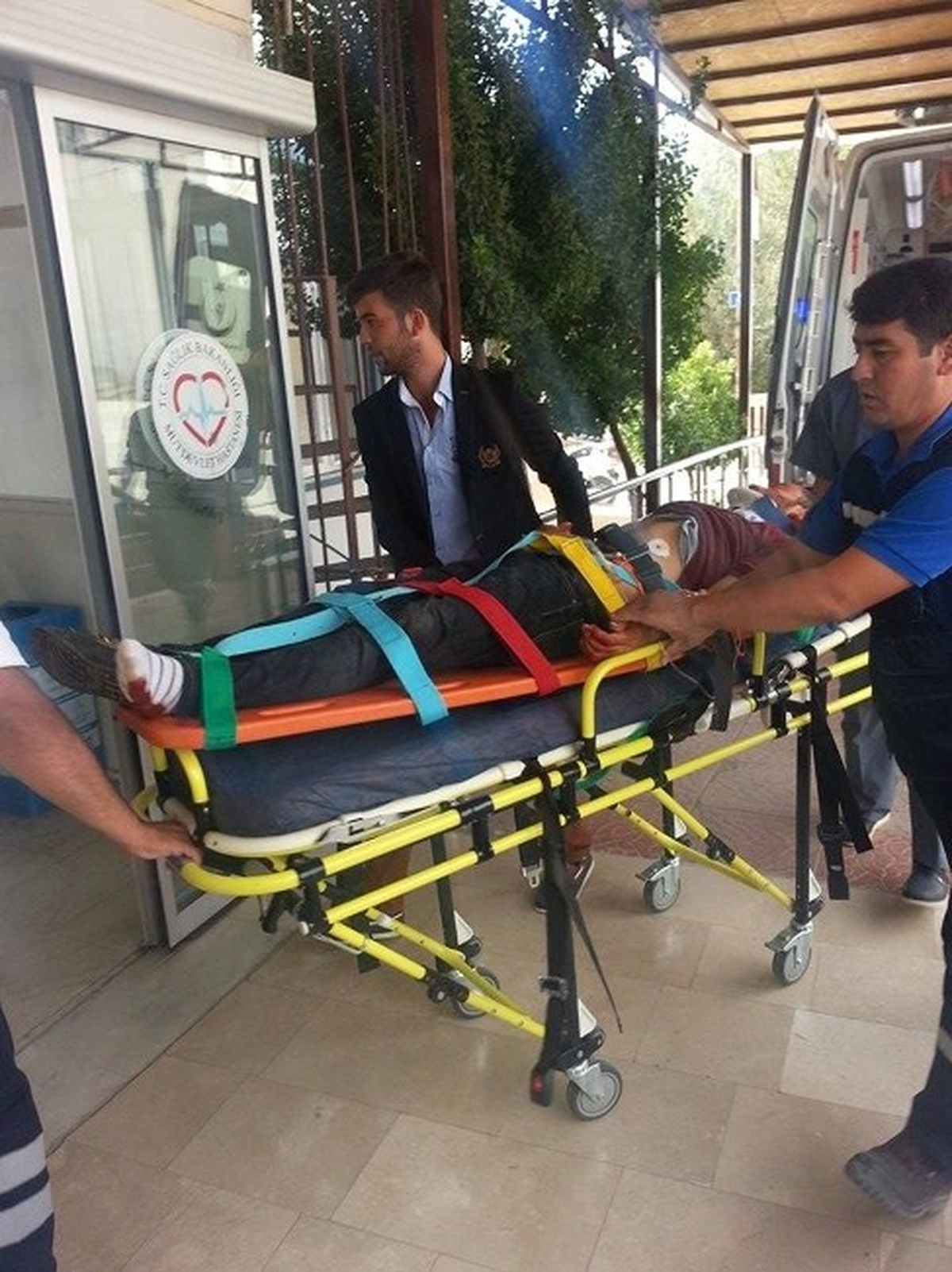 Mut\'ta Trafik Kazası: 1 Yaralı