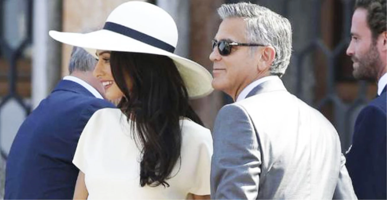 George Clooney ile Amal Alamuddin Nihayet Evlendiler