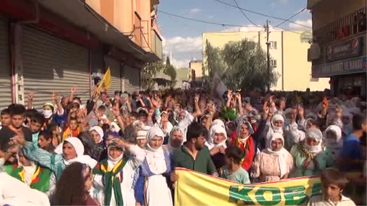 Şırnak\'ta IŞİD\'i Protesto Yürüyüşü