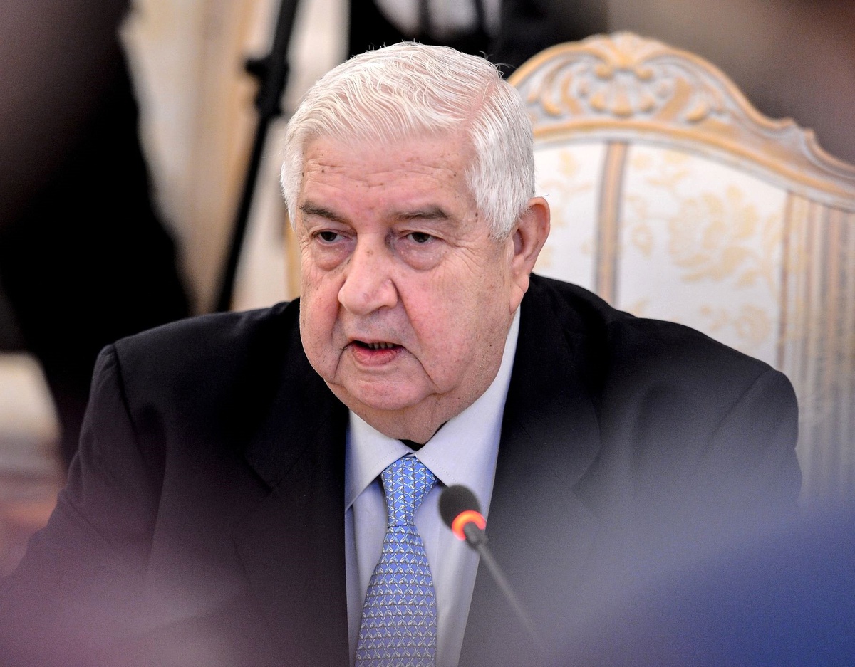 Suriye Dışişleri Bakanı Muallim: Önceliği, Uluslararası Toplumun Işid\'le Mücadele Çabalarını...