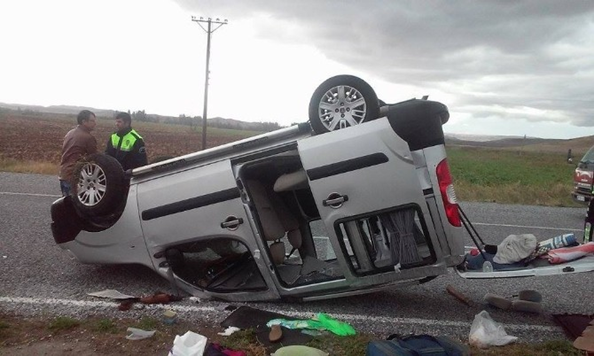 Yerköy\'de Trafik Kazası : 4 Yaralı