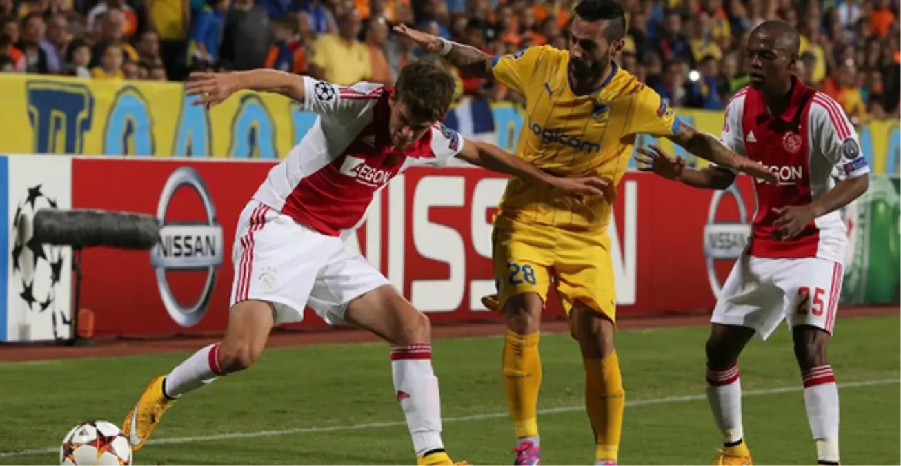 Ajax, APOEL\'le 1-1 Berabere Kaldı