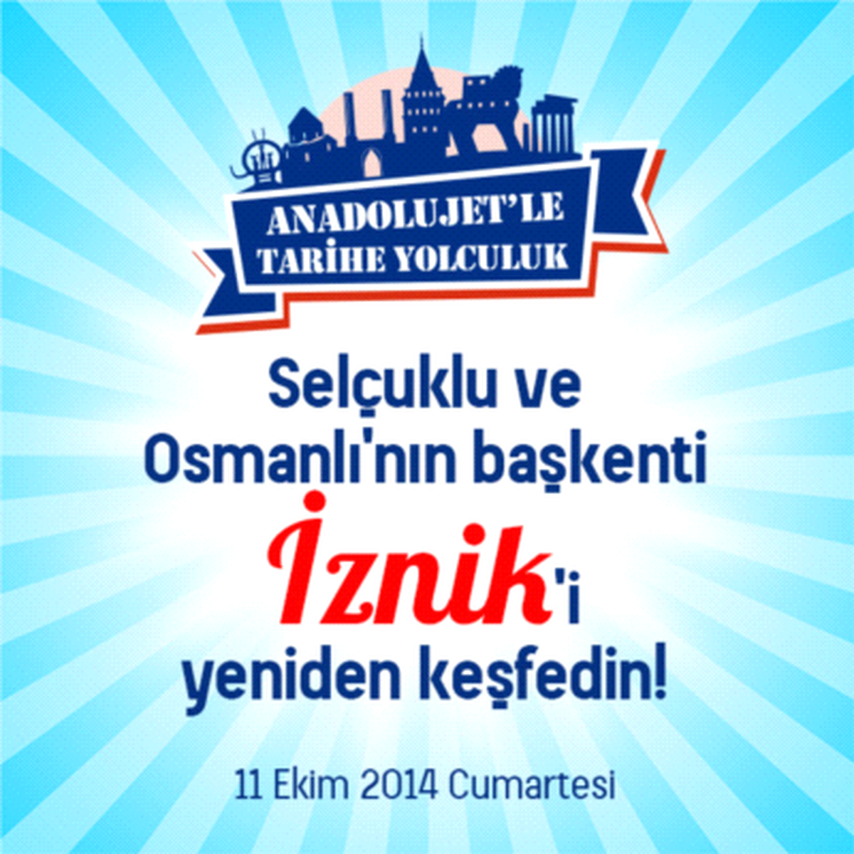 Anadolujet\'le Tarihe Yolculuk Başlıyor