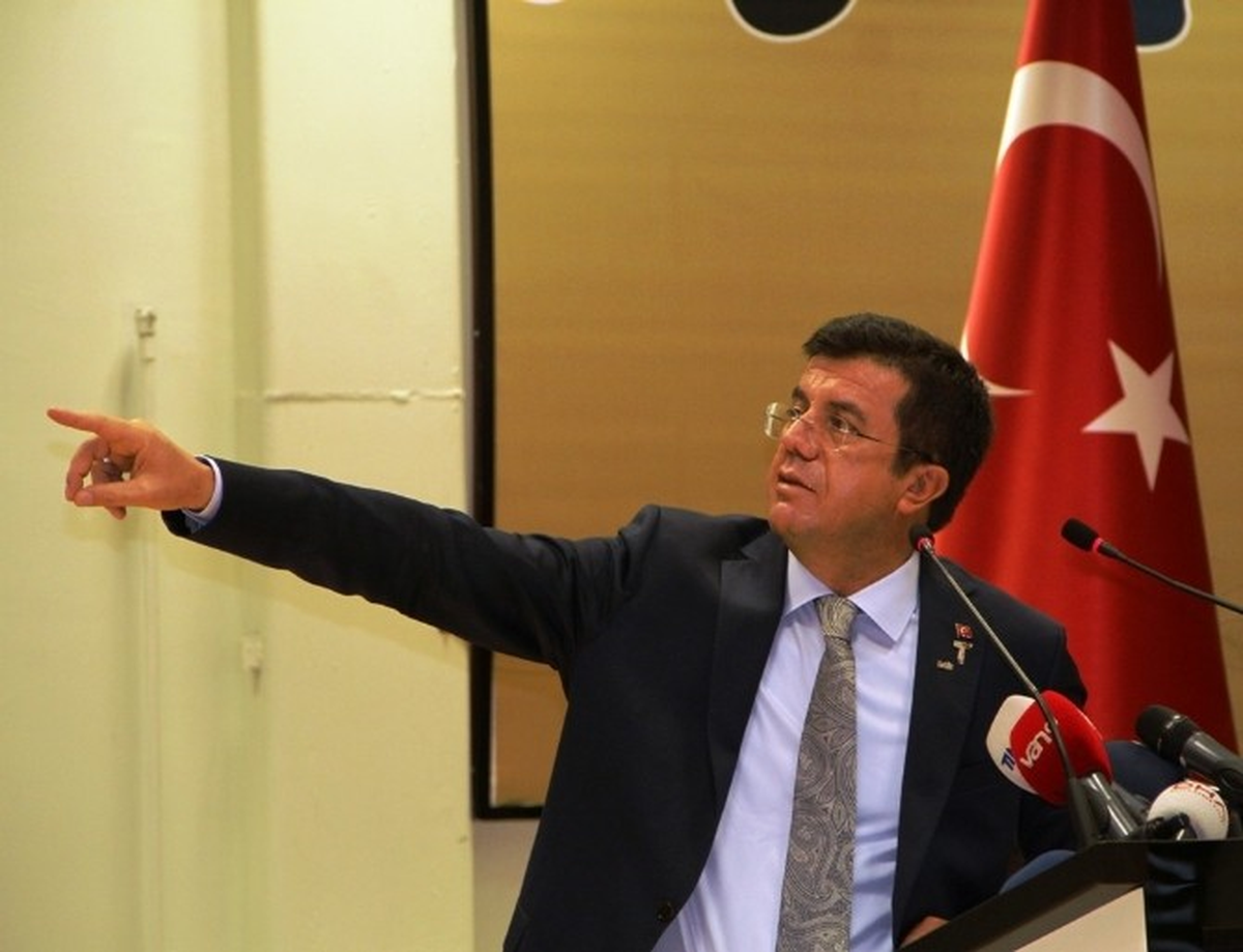 Bakan Zeybekci Van\'da