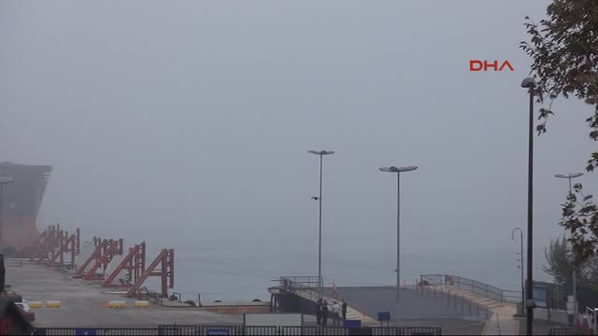 Bandırma\'da Sis Etkili Oldu