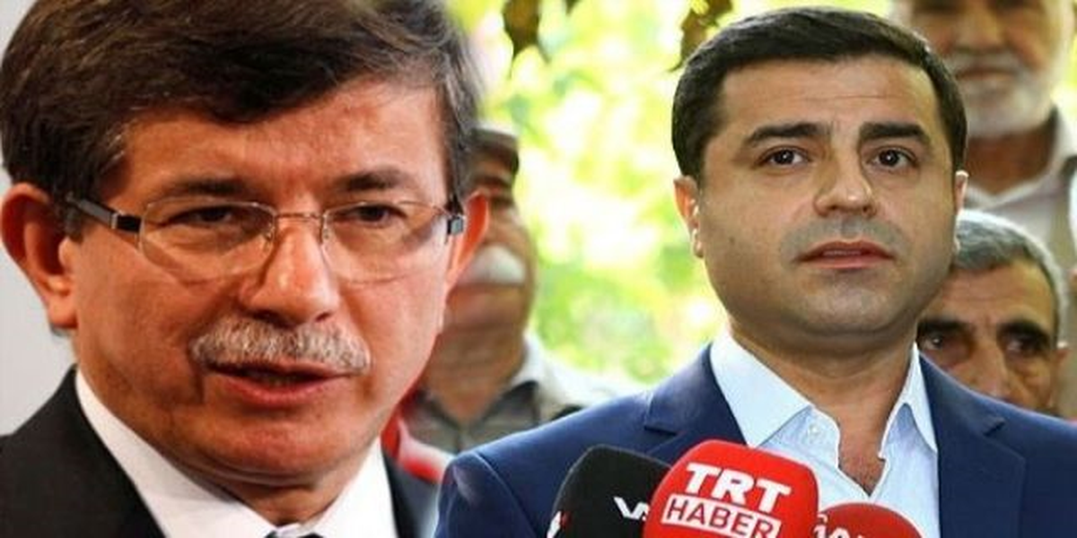Başbakan Davutoğlu\'nun Demirtaş\'ı Kabulü