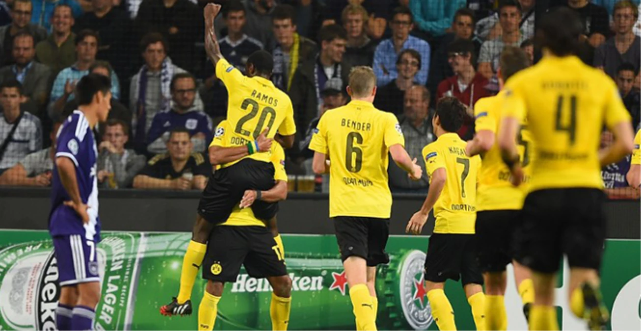 Borussia Dortmund, Anderlecht\'i 3-0 Yendi