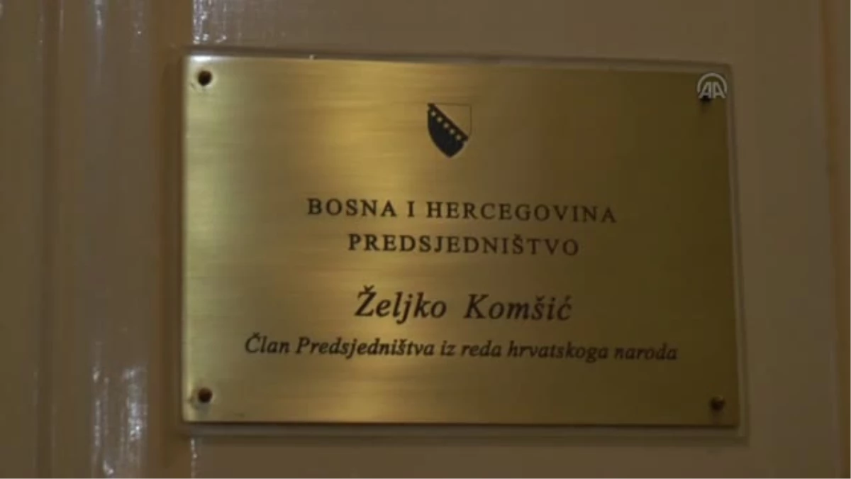 Saraybosna Büyükelçisi Erginay, Komşiç ile Görüştü