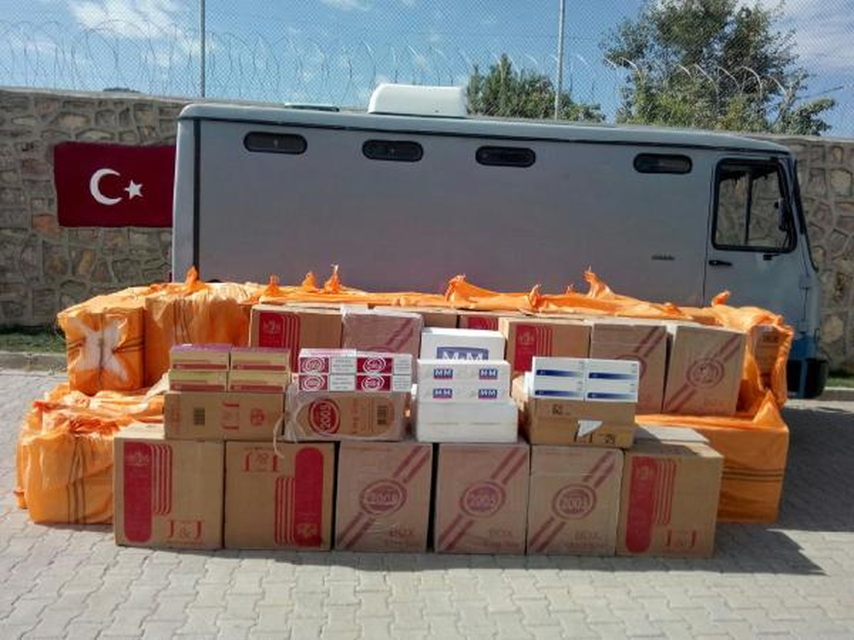 Çukurca\'da Kaçak Sigara Operasyonu