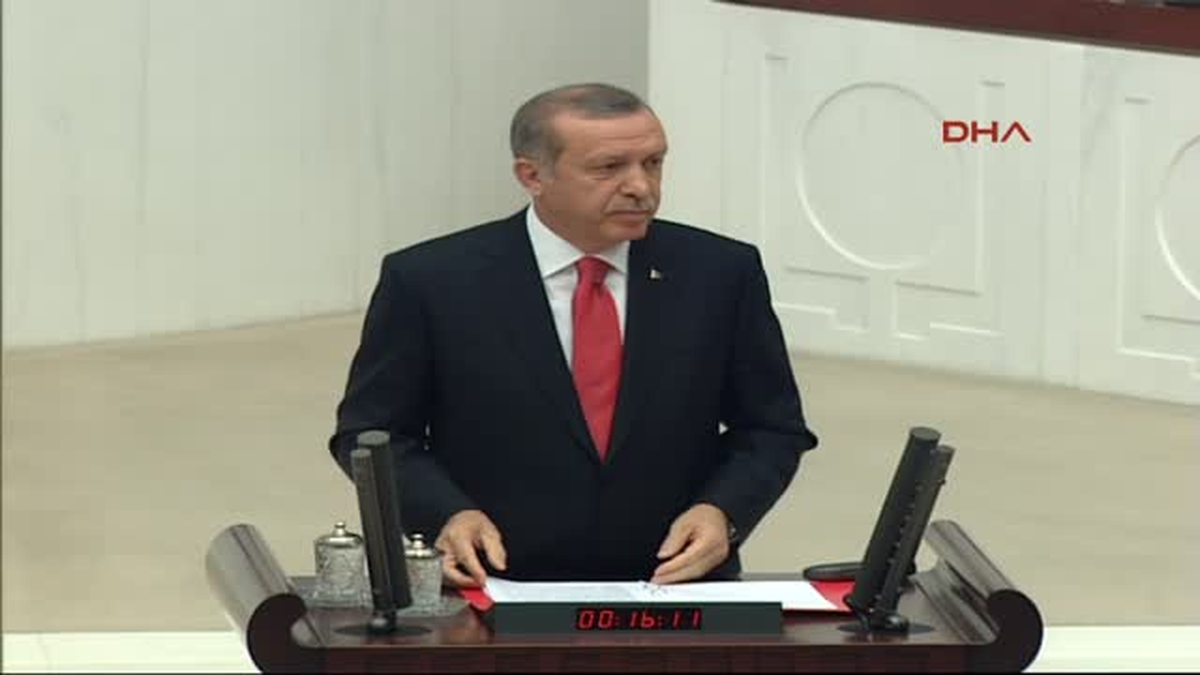 Erdoğan, Cumhurbaşkanı Olarak Mecliste İlk Kez Konuştu