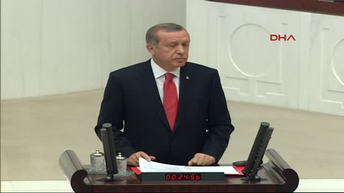 Erdoğan, Cumhurbaşkanı Olarak İlk Kez Meclise Seslendi