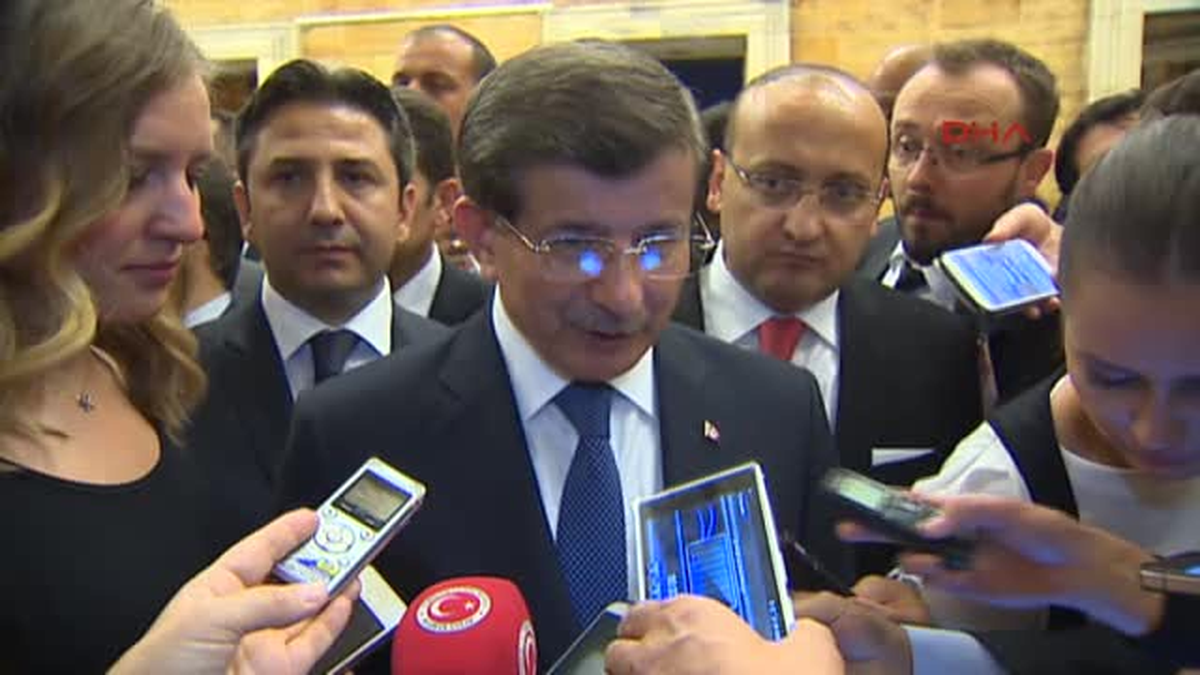 Davutoğlu "Yarın Kim Işid\'in Yanında Anlayacağız"
