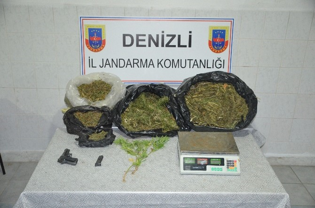 Denizli\'de Uyuşturucu Operasyonu: 6 Gözaltı
