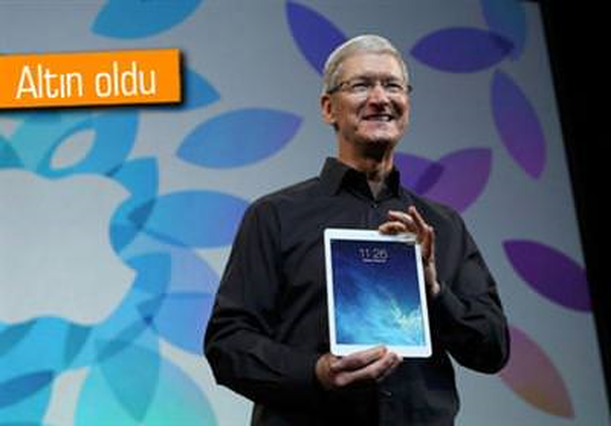 İpad Air 2\'de Altın Renk Seçeneği Olacak